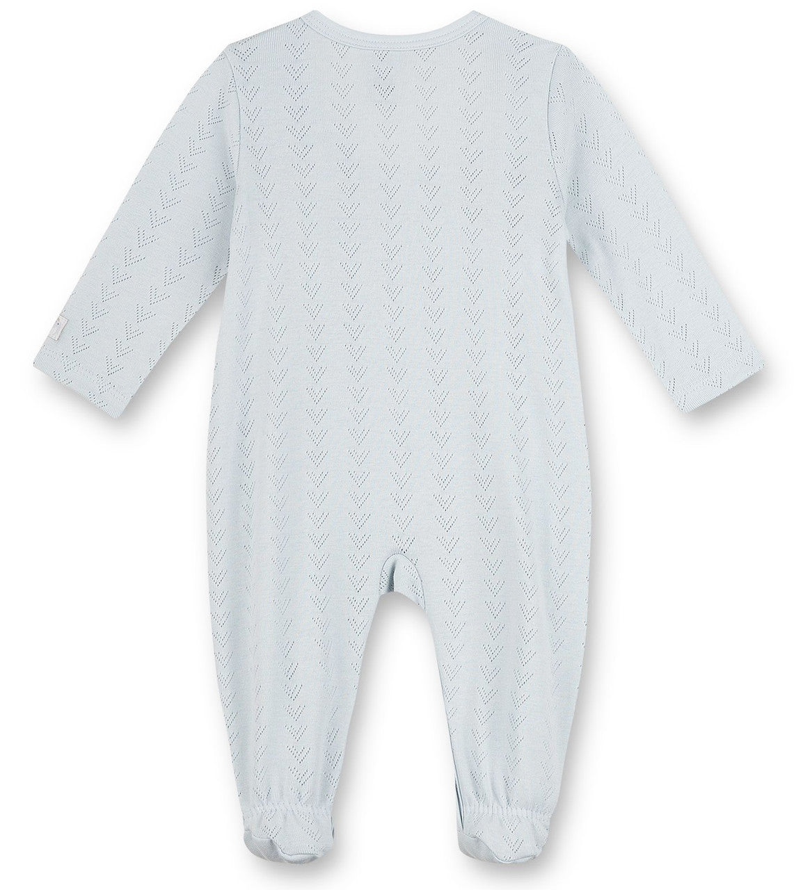 Sanetta Blue Pointelle Footie 221759