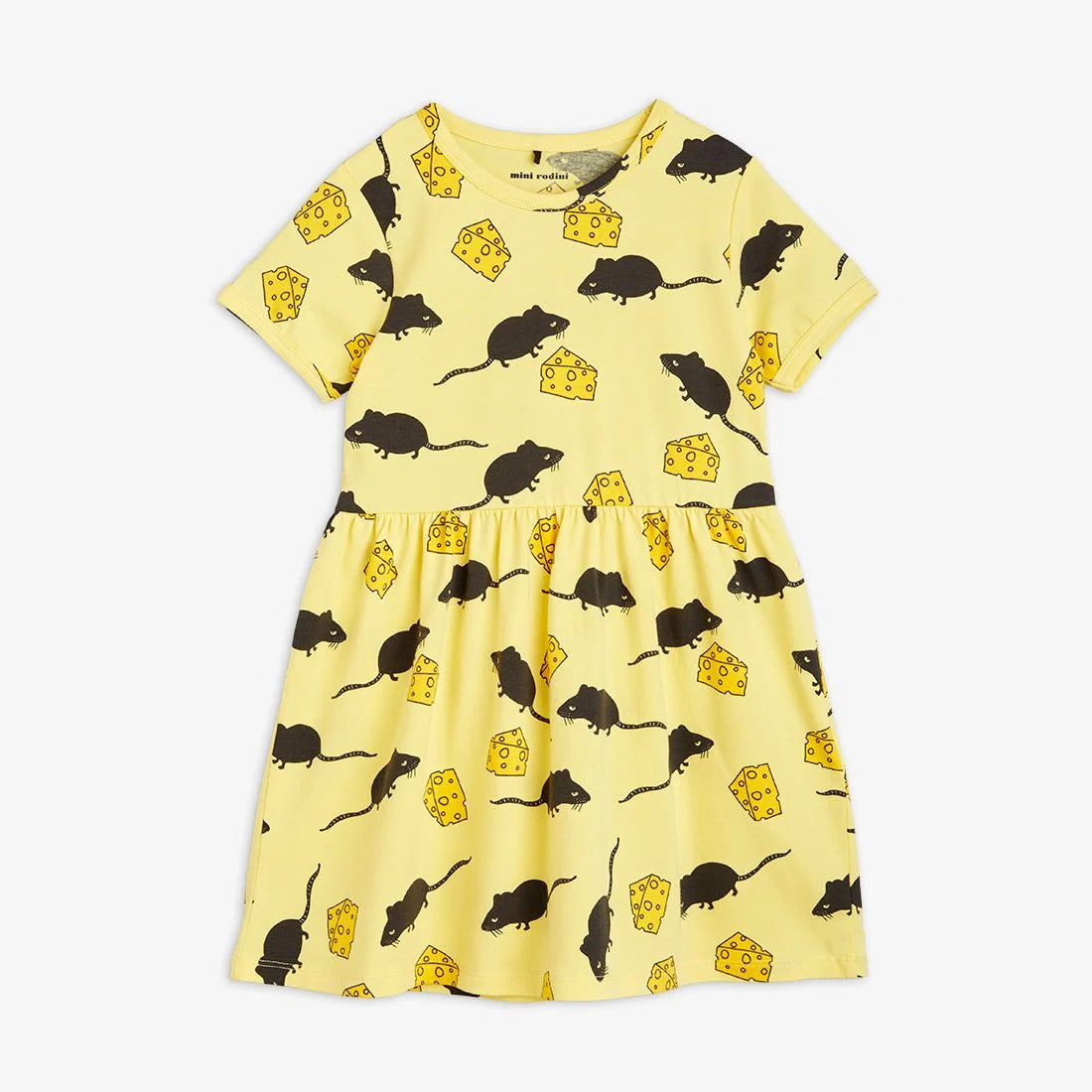 mini rodini mouse dress Mini Rodini Mouse AOP LS Dress