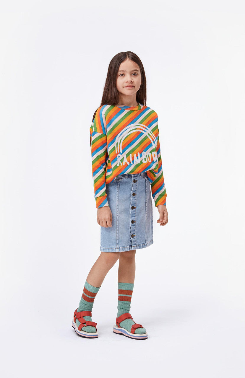 MOLO Maxi Top - Diagonal Rainbow