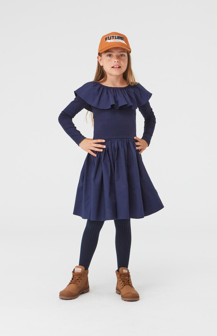 MOLO Cille Dress Peacoat – Le Petit Kids