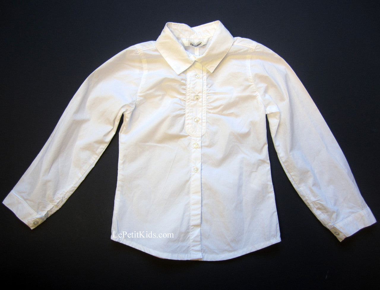 3 Pommes White Shirt