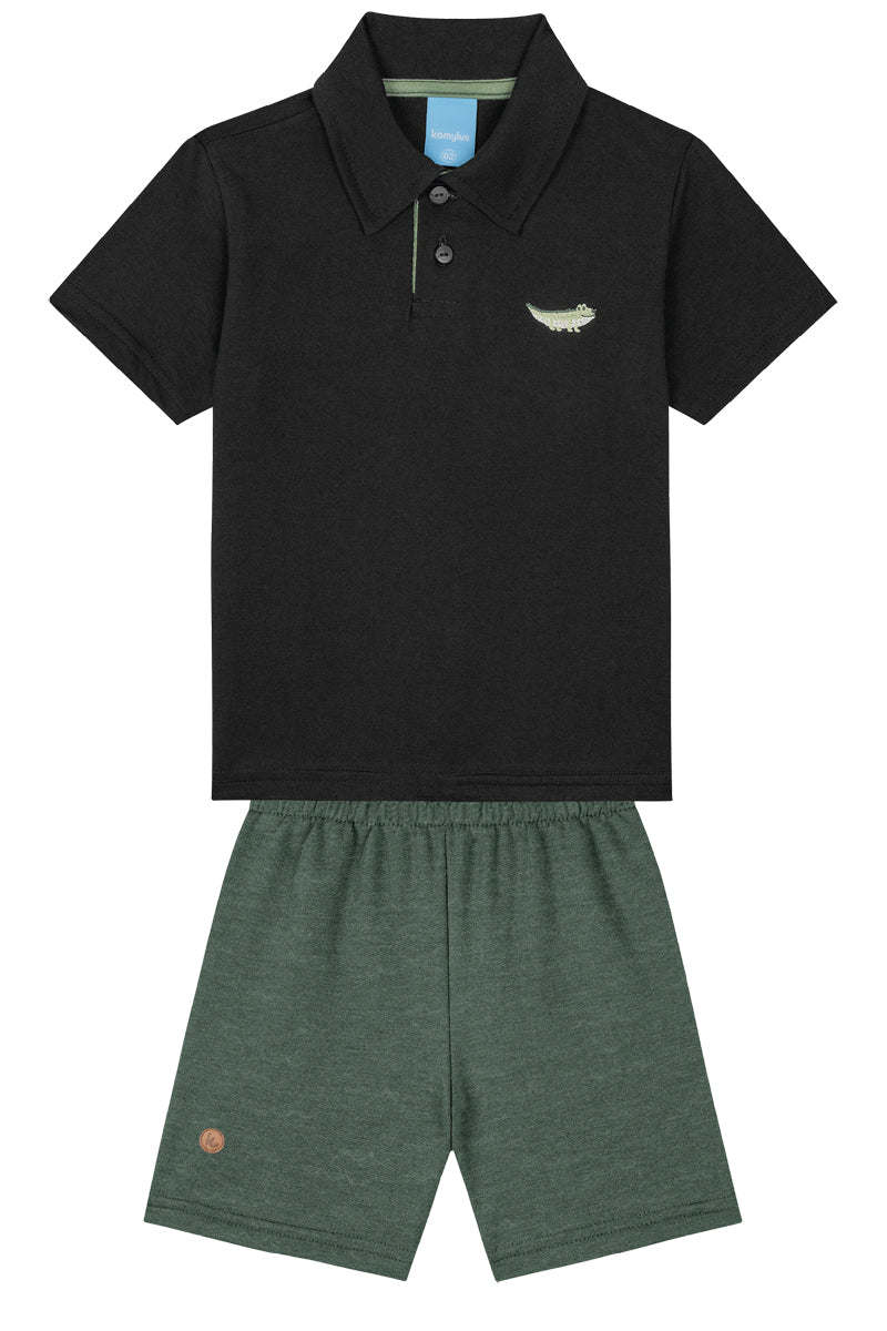 KAMYLUS Boys Top & Shorts Set 43797