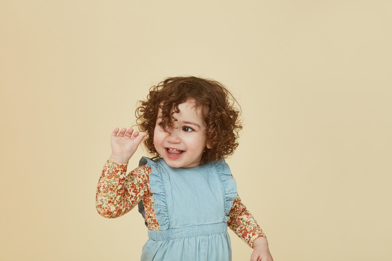MOLO Fabia Playsuit - Light Washed Blue