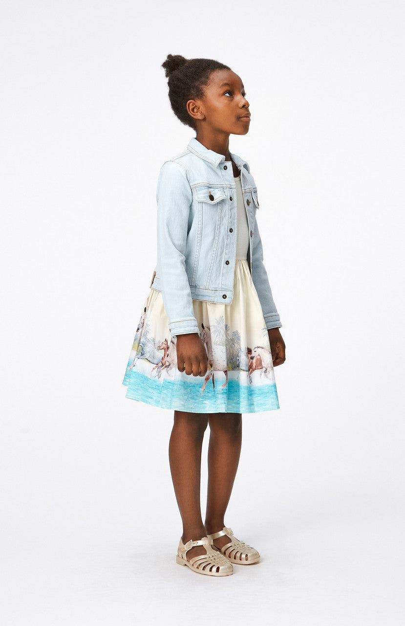 MOLO Heidi Denim Jacket - Cool Bleach