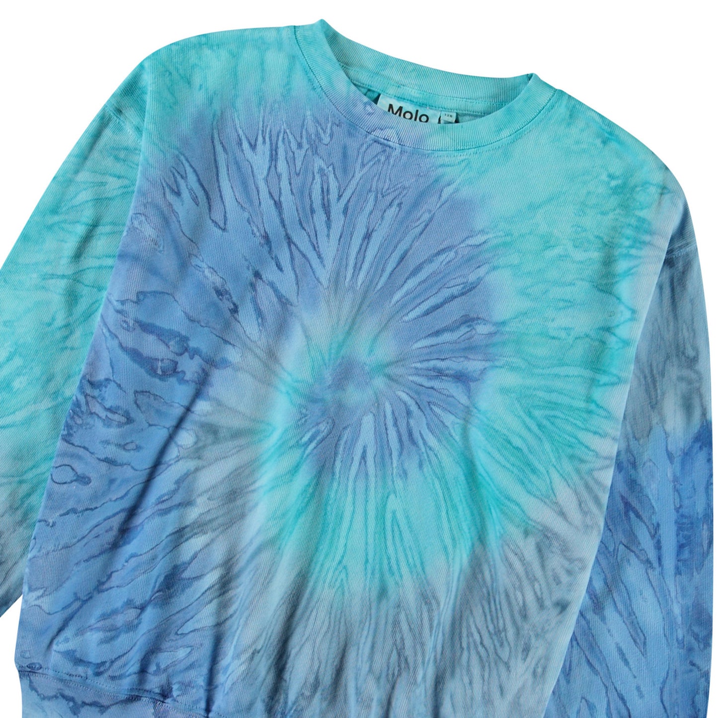 MOLO Memphis Sweatshirt - Aqua dye