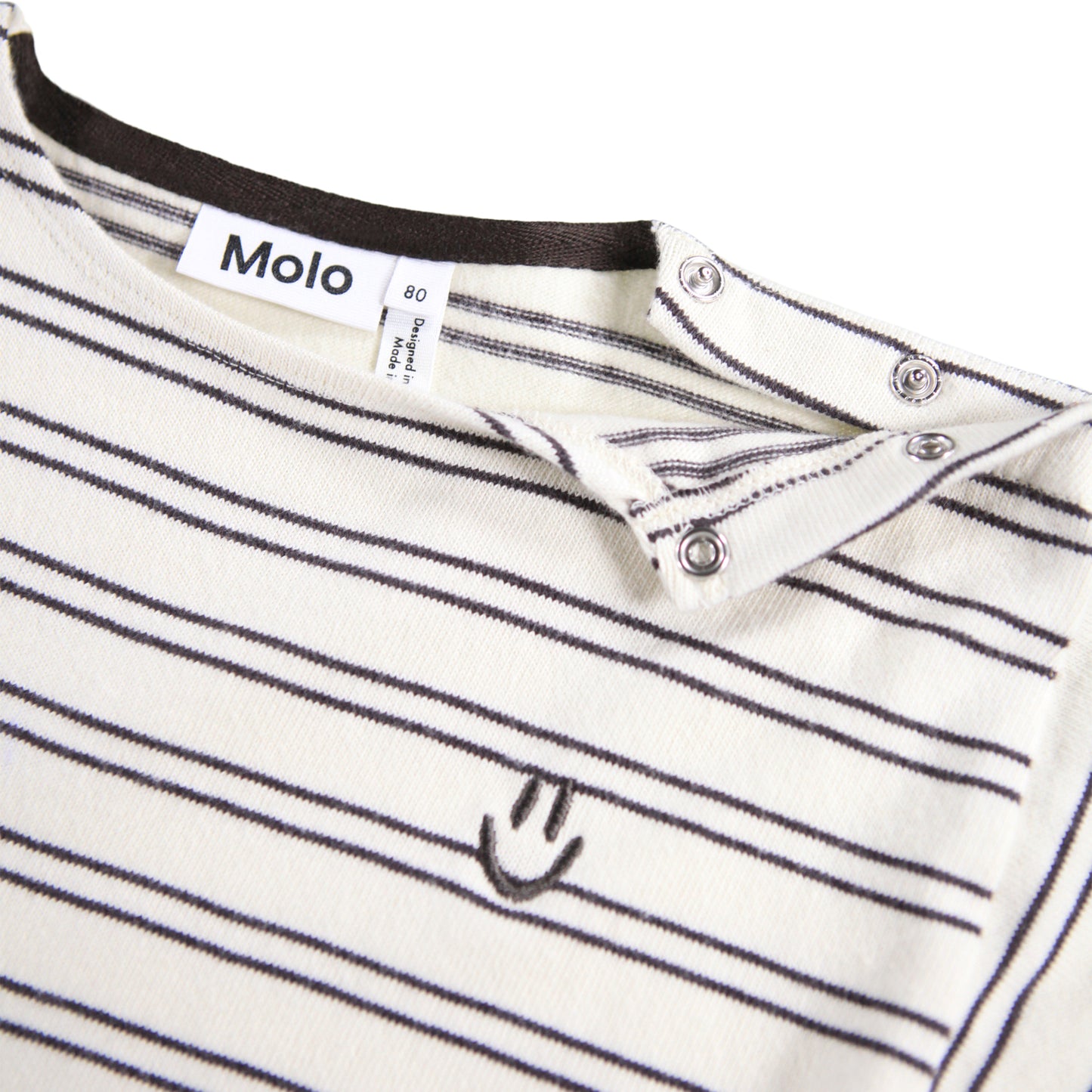 MOLO Edarko Top - Cocoa Stripe
