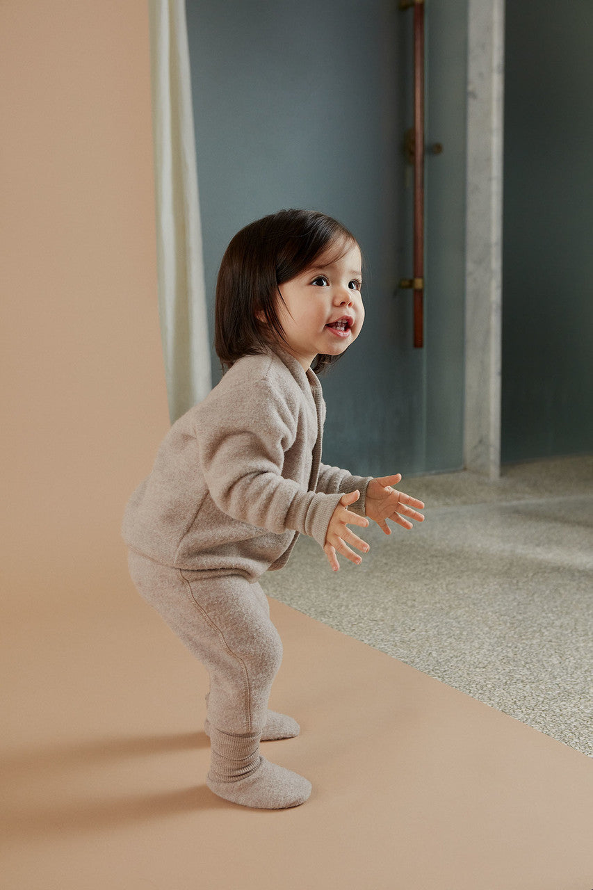MOLO Umut Merino wool Booties - Moon Sand