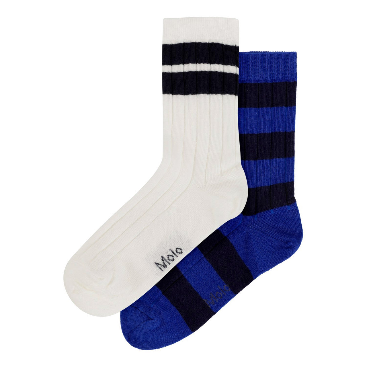 MOLO Nickey Socks 2pk. - Reef Blue