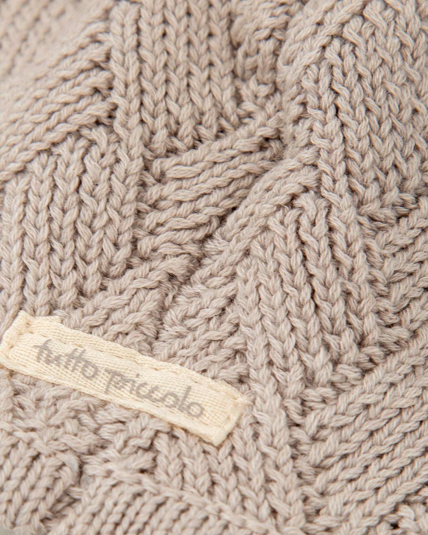 Tutto Piccolo Grey Knitted Jacket 1830W25