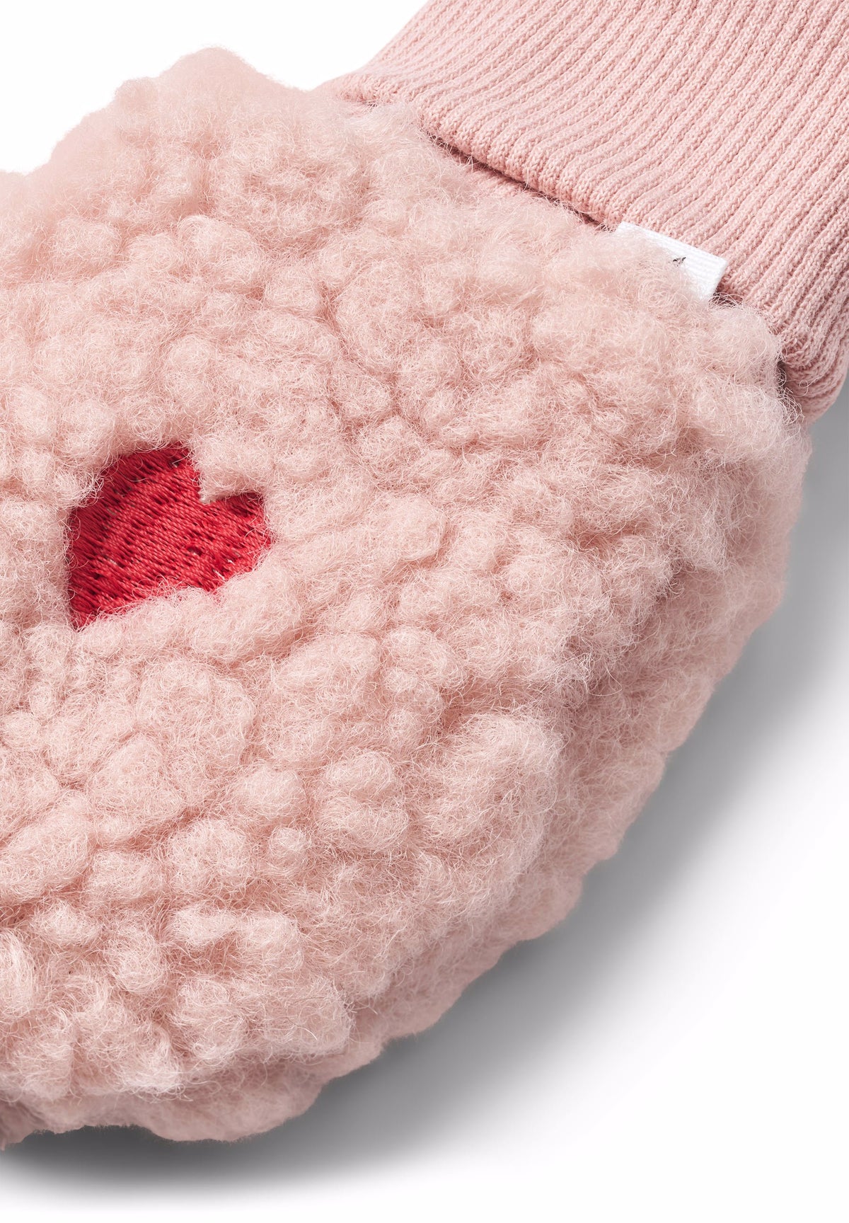MOLO Ufo Mittens - Red Hearts Soft