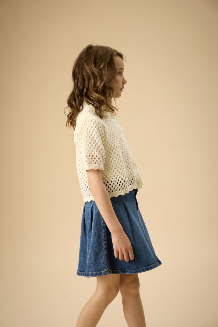 CREAMIE Denim Skirt 823149 dress