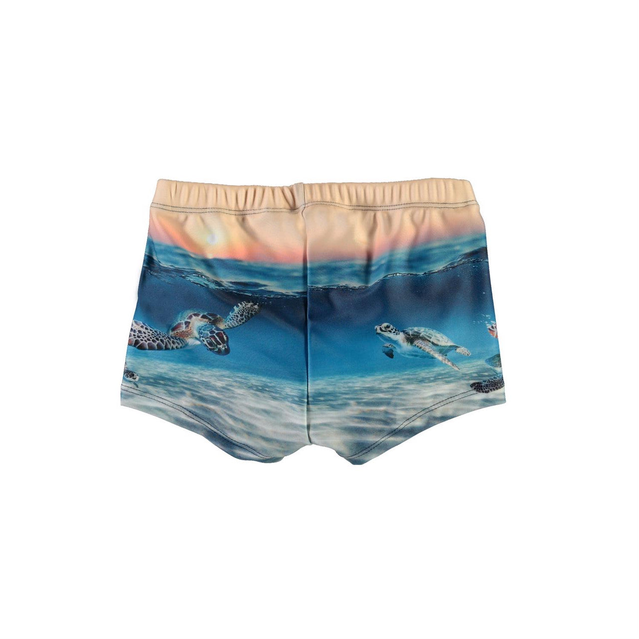 MOLO Nansen Swimshorts - Sea Turtle Sunset