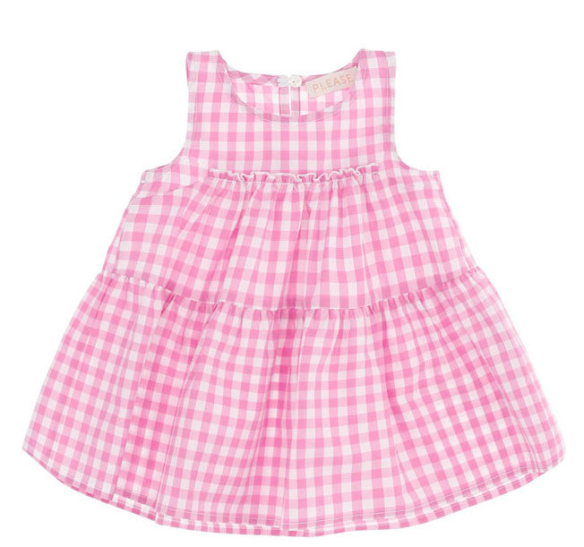 PLEASE Girls Tiered Dress