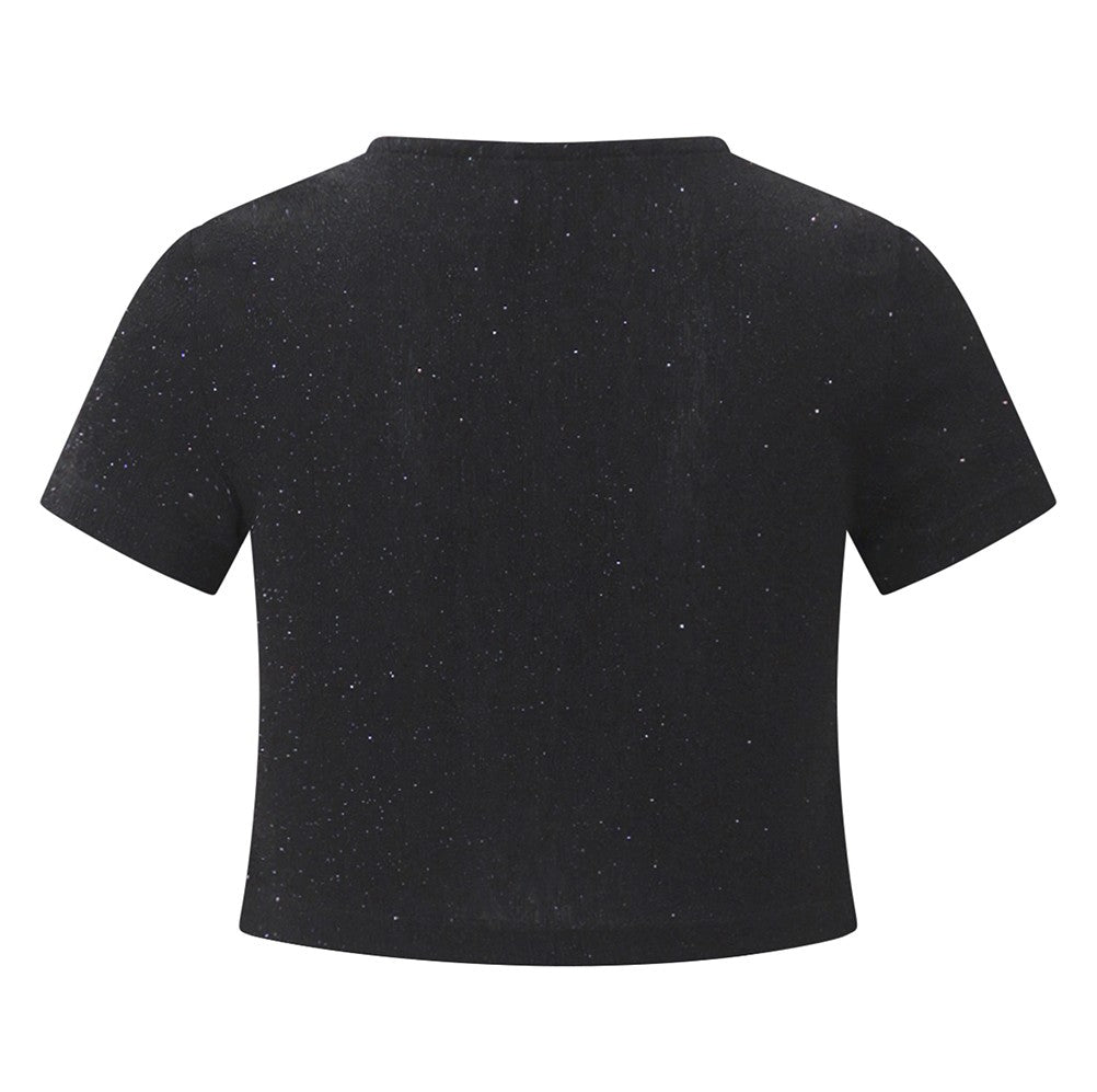 AKYTA Girls Sparkling Black Top 471627