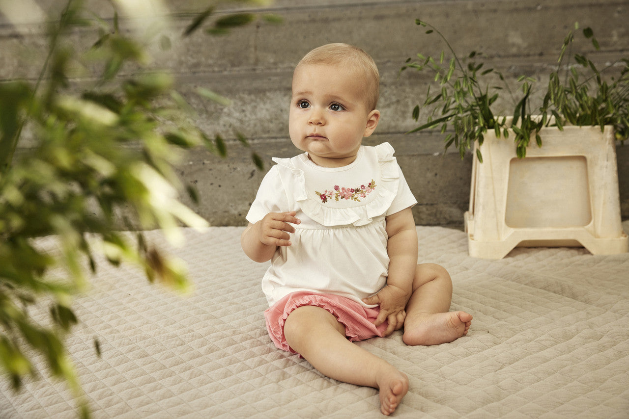 MINYMO Baby Girls Top & Shorts Set 113498