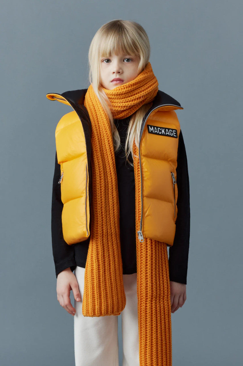 Mackage Kids Red Charlee Puffer Vest