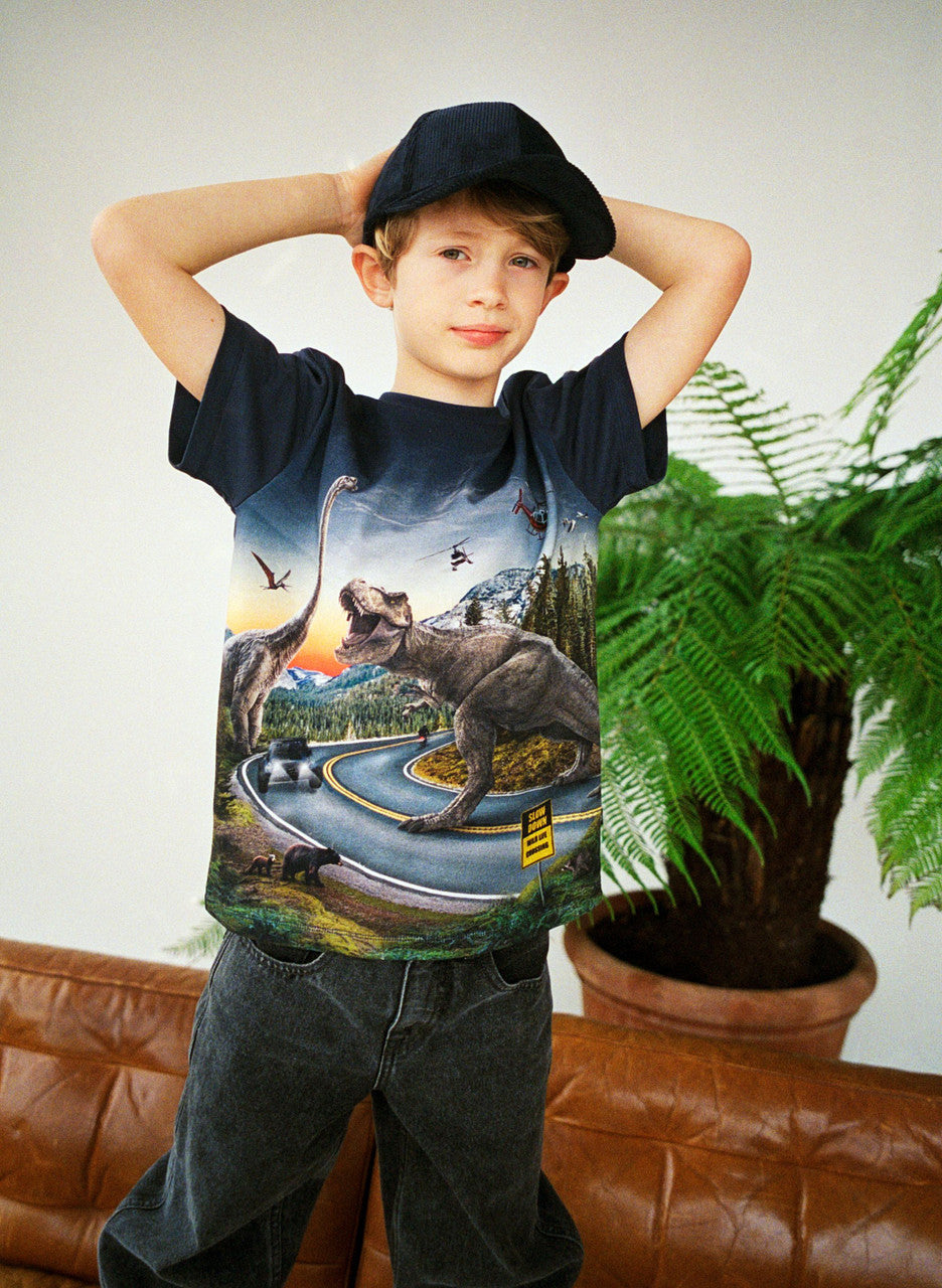 MOLO JURASSIC Roxo T-shirt - Co-Exist