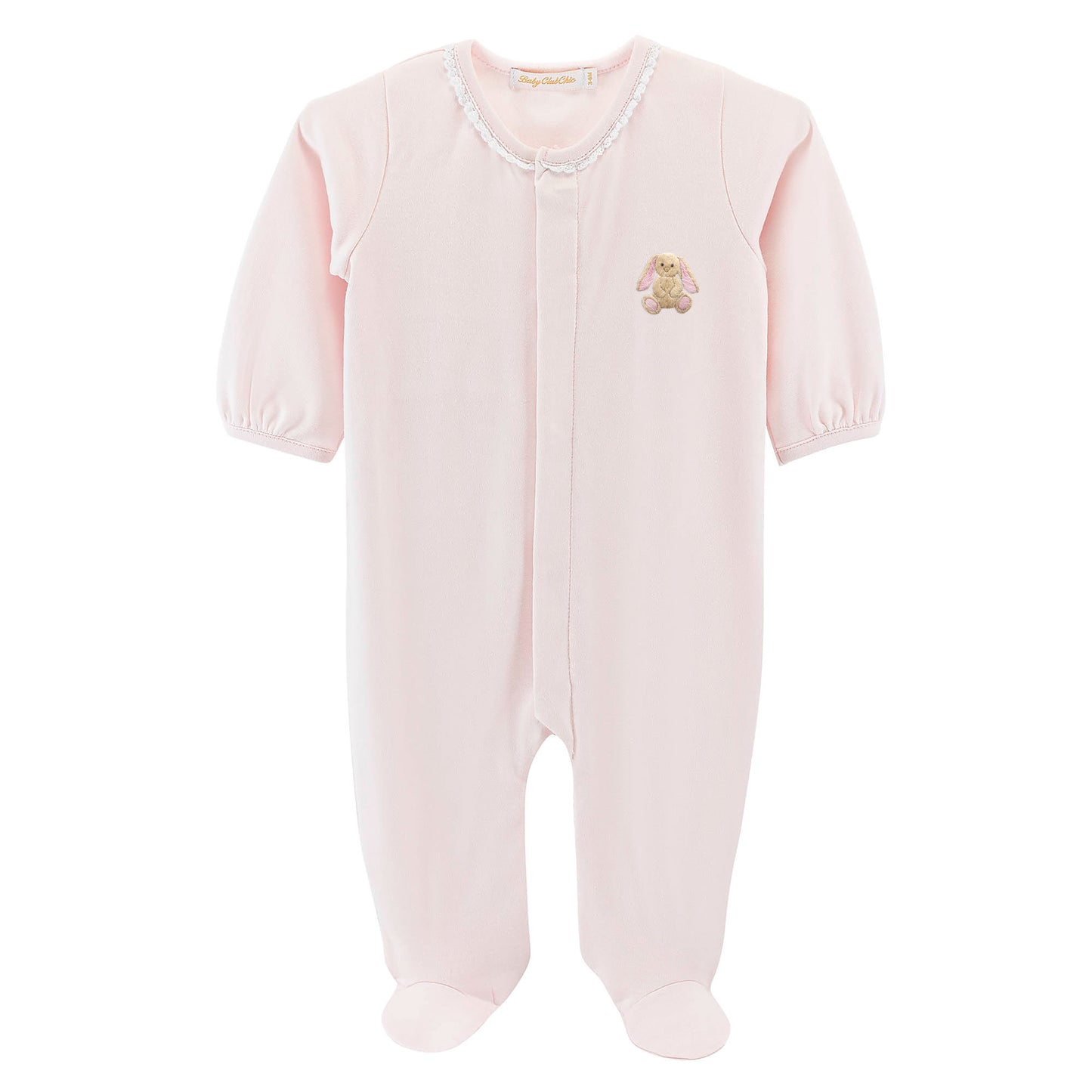Baby Club Chic Embroidered Luxury Footie FOO0201299