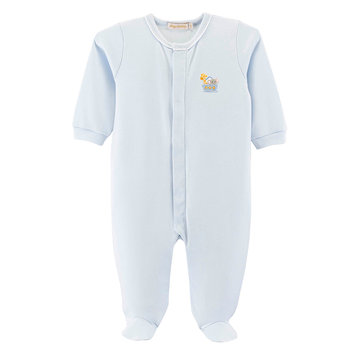 Baby Club Chick Embroidered Footie - Noahs Arc FOO1402152