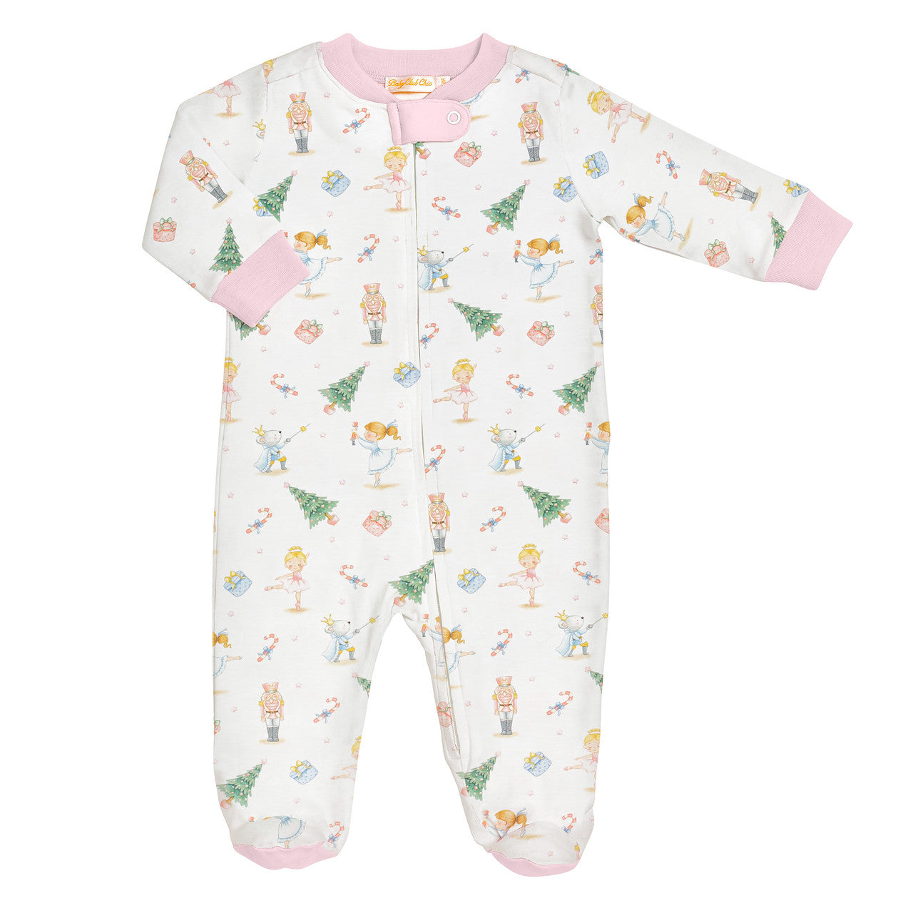 Baby Club Chick Footie -Clara and the Nutcracker