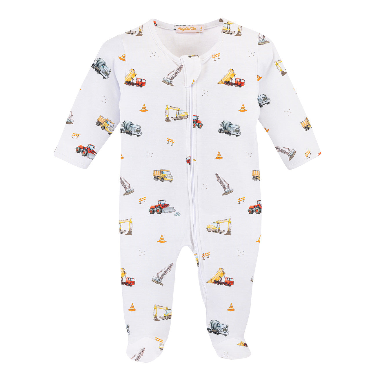 Baby Club Chick Footie -Trucks