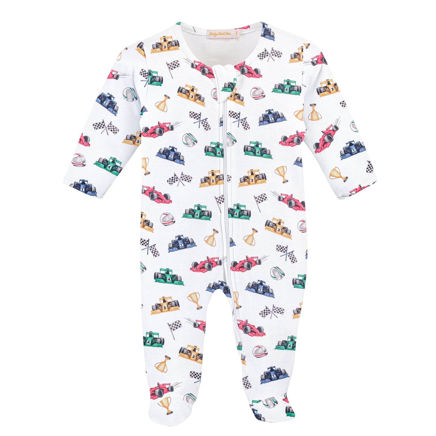 Baby Club Chic Embroidered Footie - Champions FOO49280