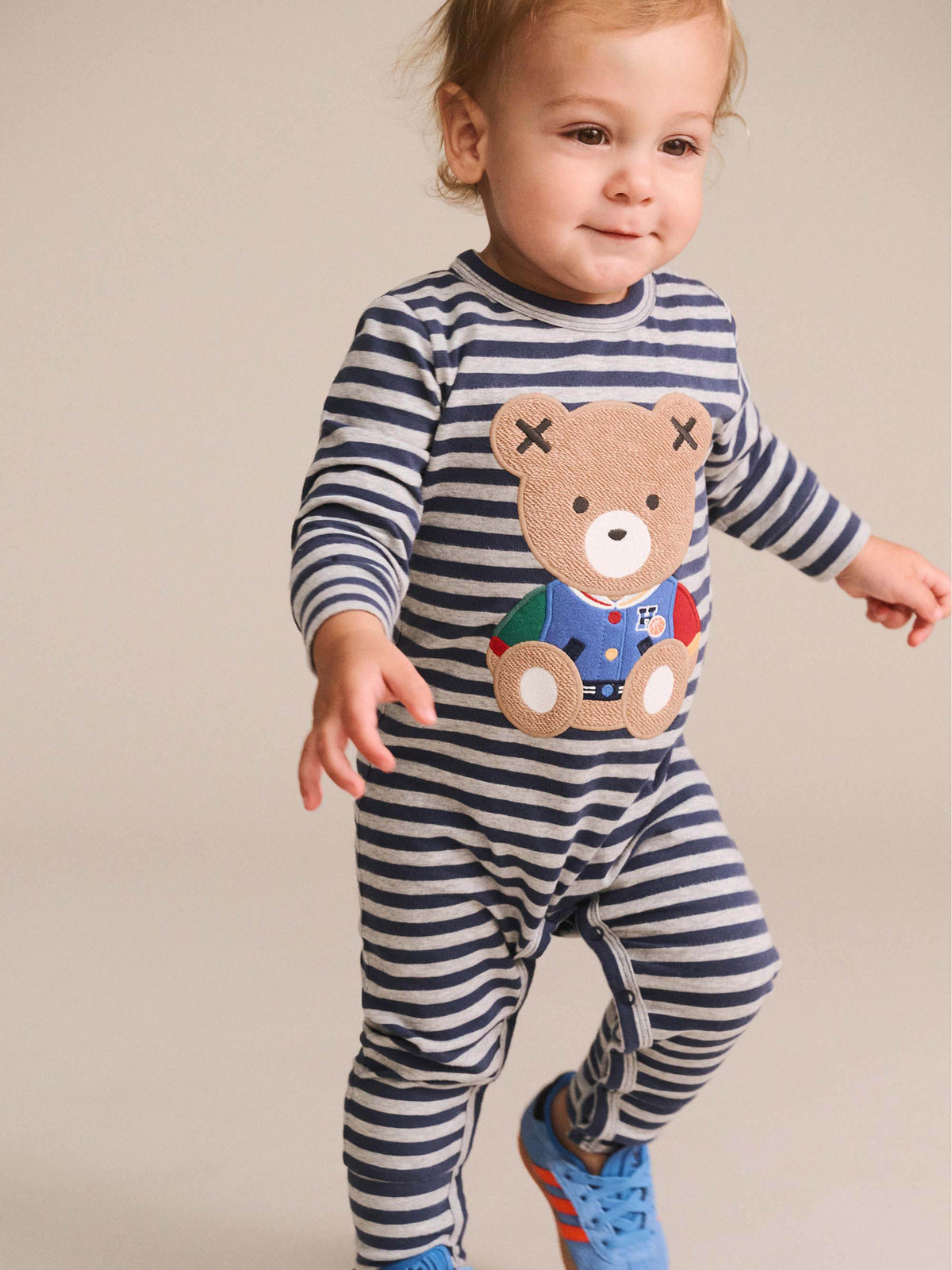 Huxbaby Striped Hux Coverall HB0143S26