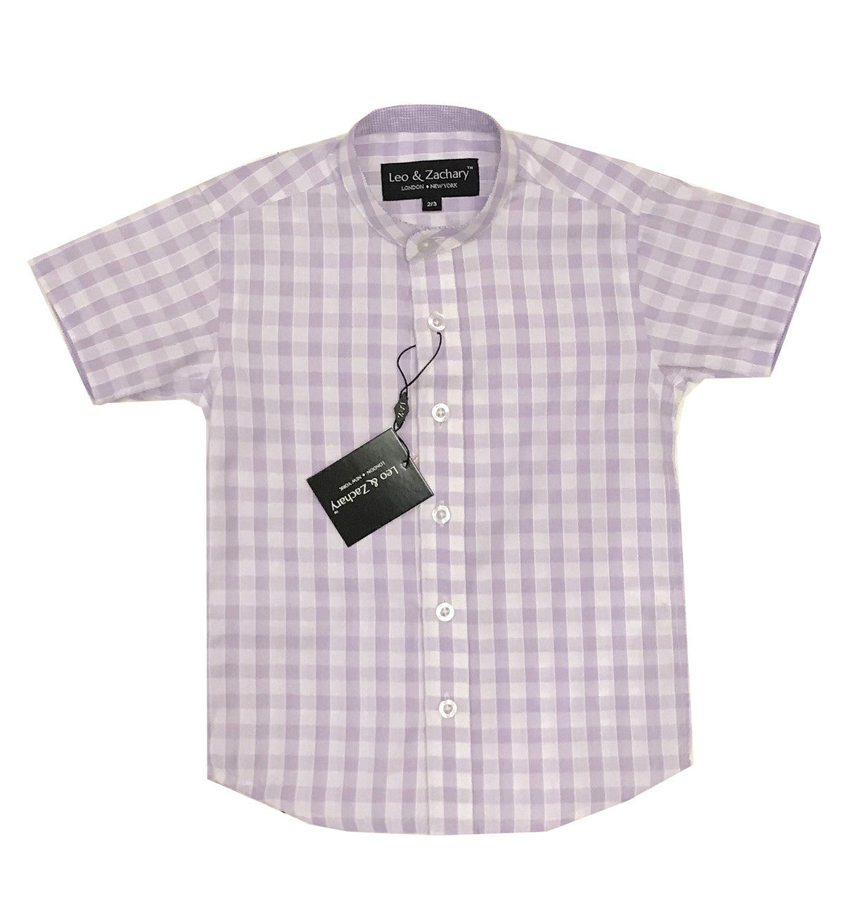 Leo & Zachary Lilac Shirt