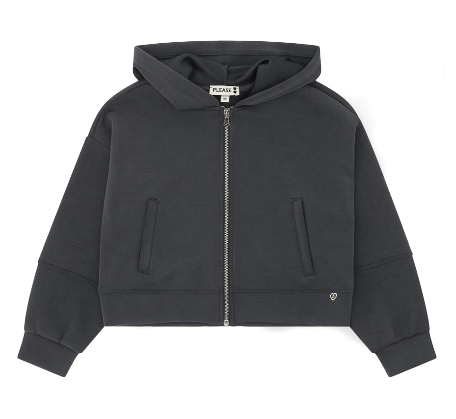 PLEASE Girls Black Top LK01172