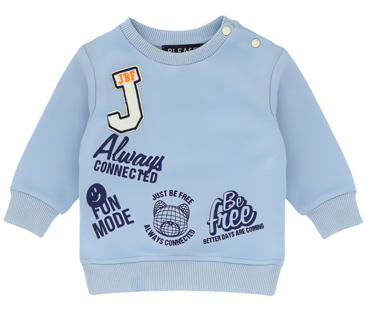 PLEASE Kids Logo Sweatshirt LB31040