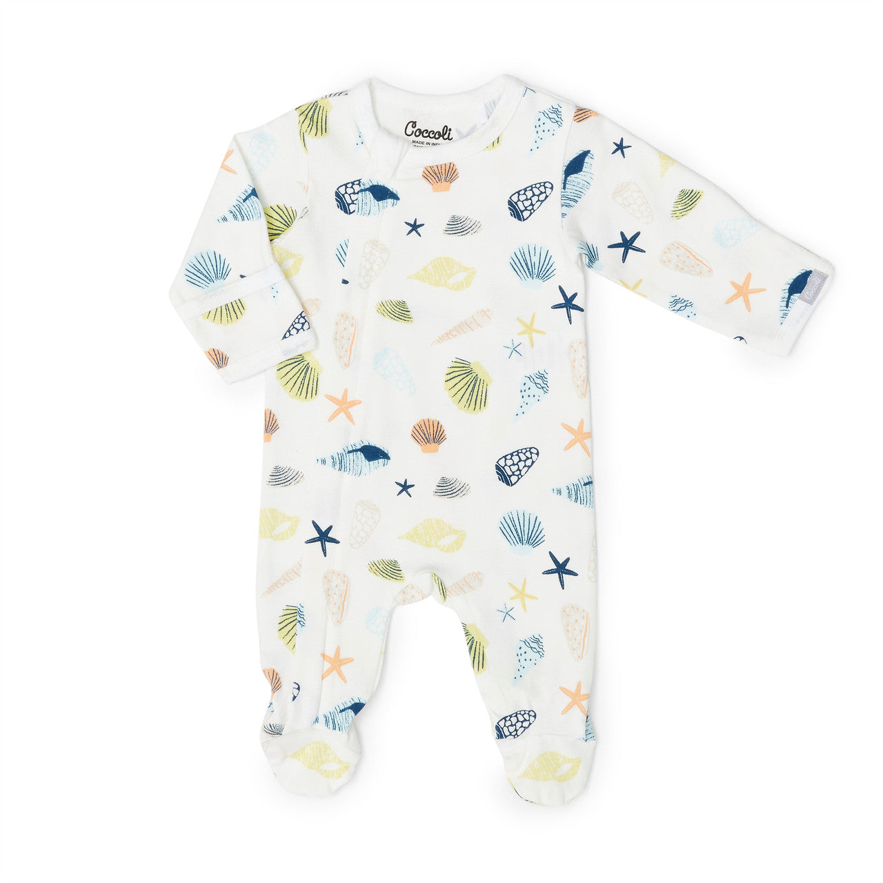 COCCOLI Baby Seashells Footie PZM5604