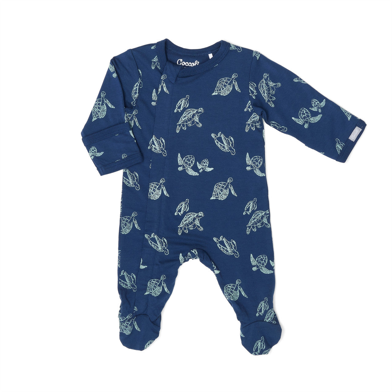 COCCOLI Baby Boys Turtles Footie PZM5654