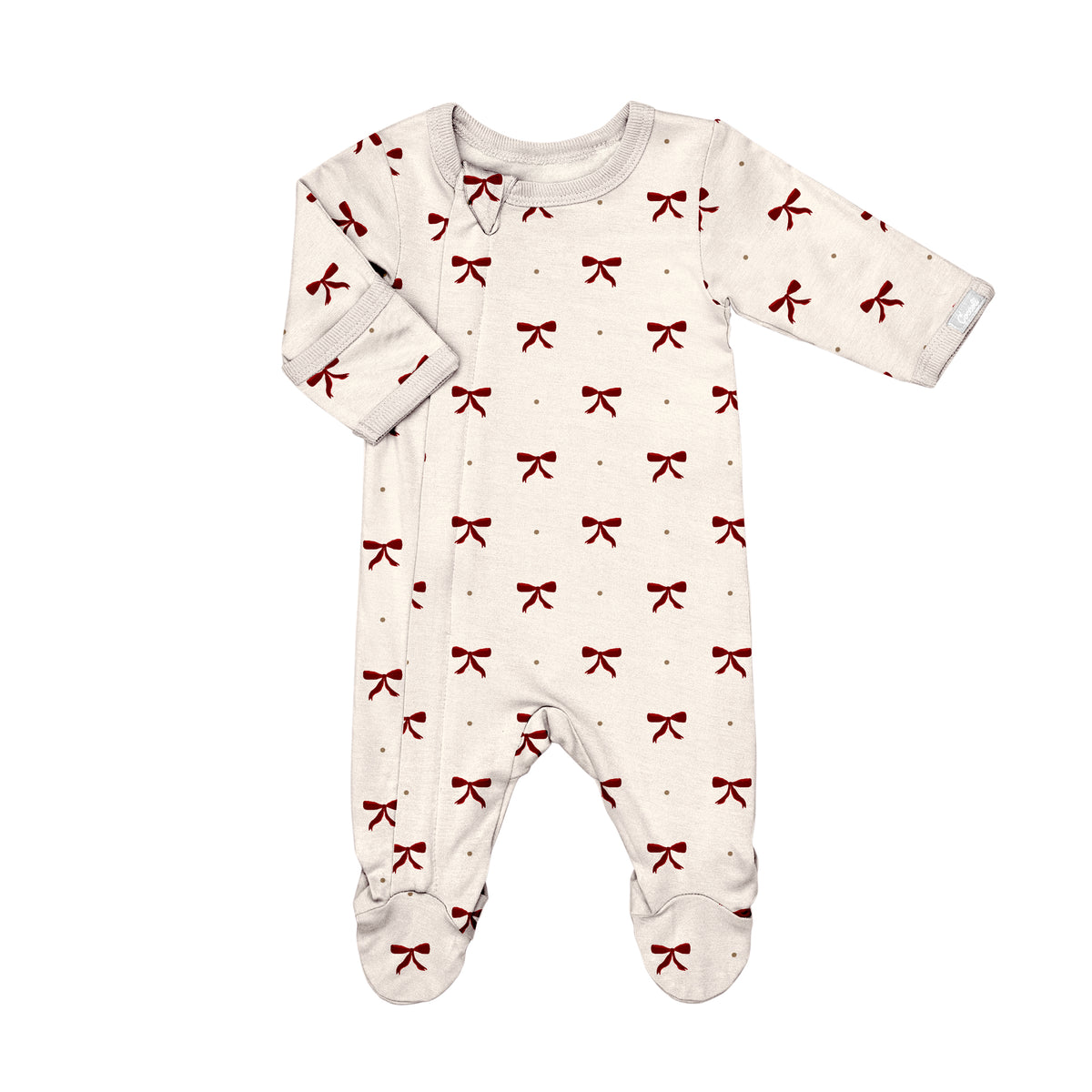 COCCOLI Bows Footie PZM6125