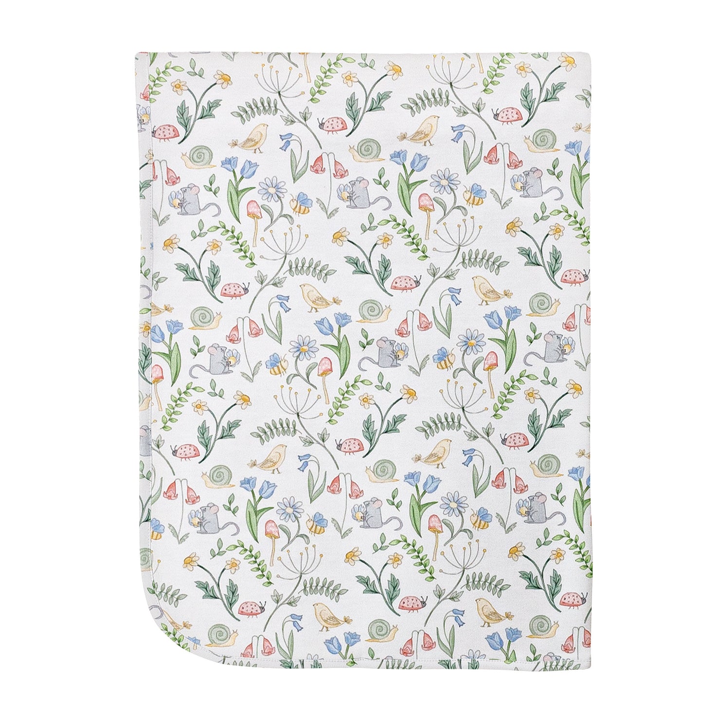 Baby Club Chic Receiving Blanket - Brairie Beauty