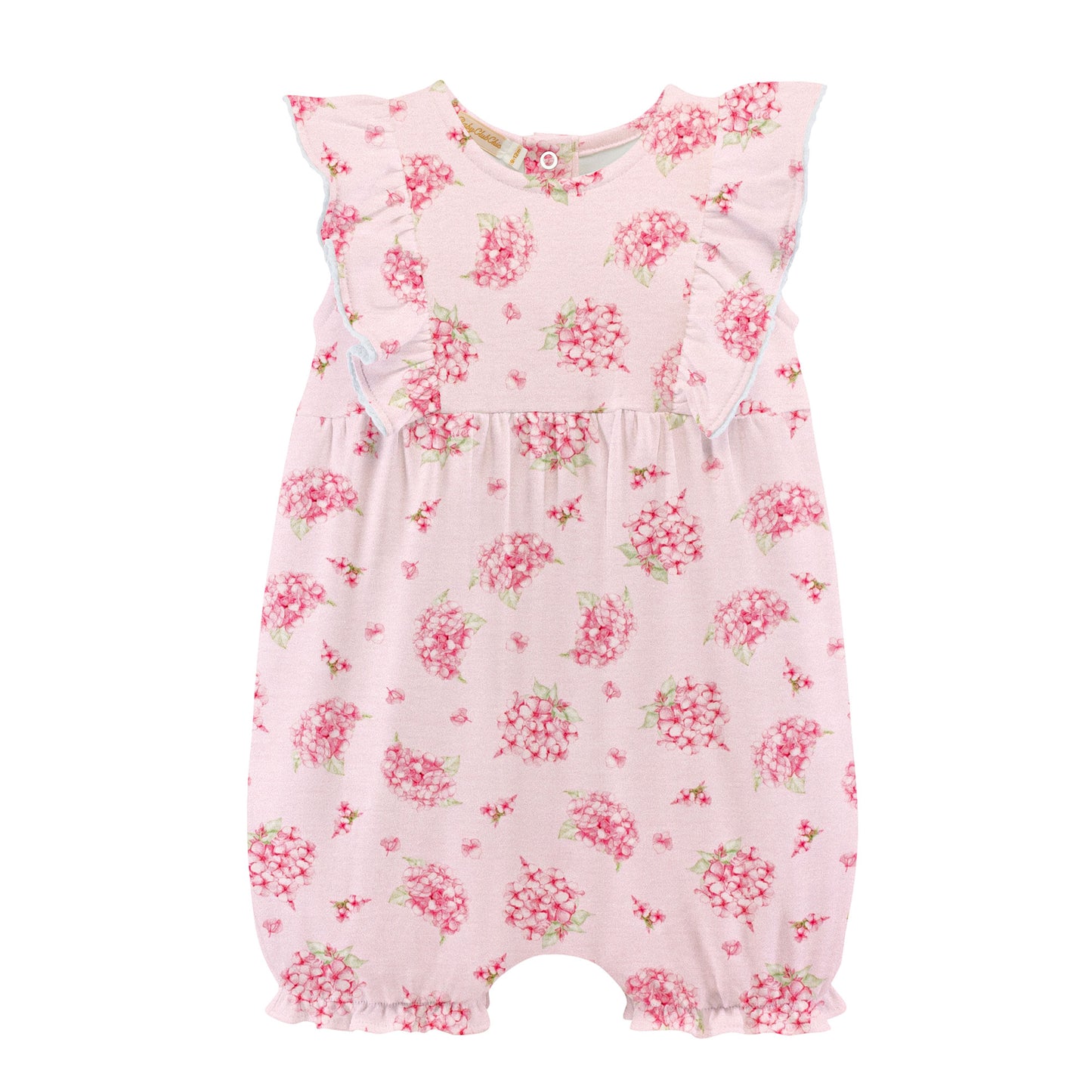 Baby Club Chic Girls Hydrangeas Romper ROM20333
