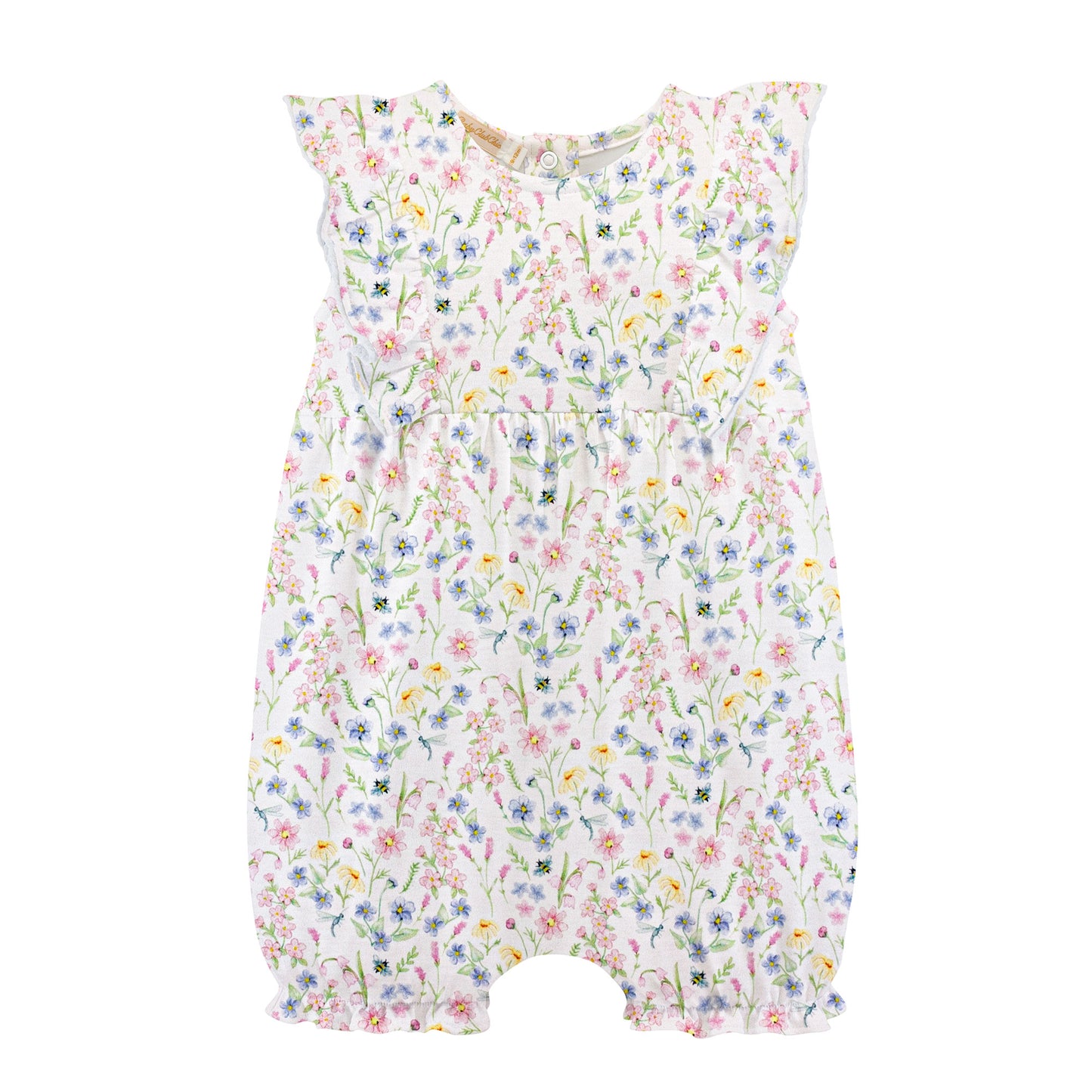 Baby Club Chic Girls Spring Blush Romper ROM20334