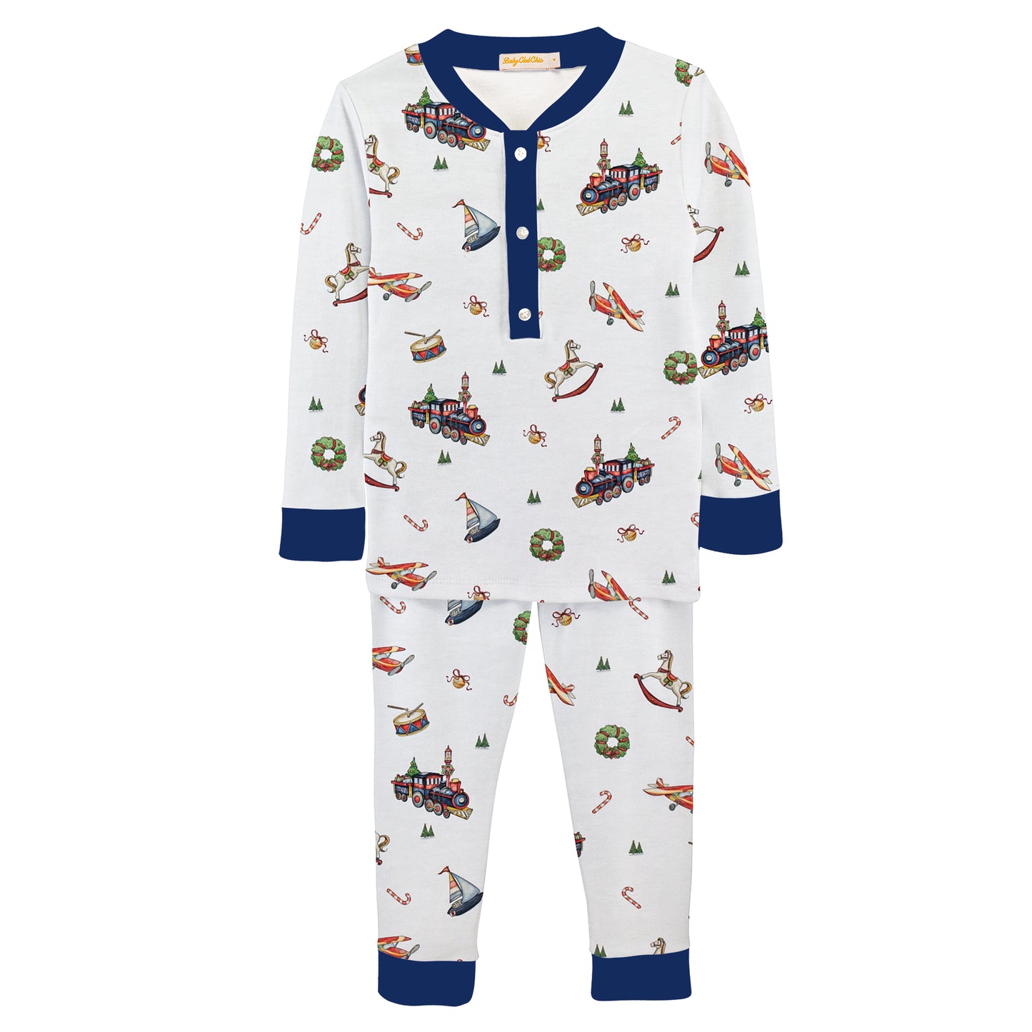 Baby Club Chic Pajama - Christmas Toys SET28167