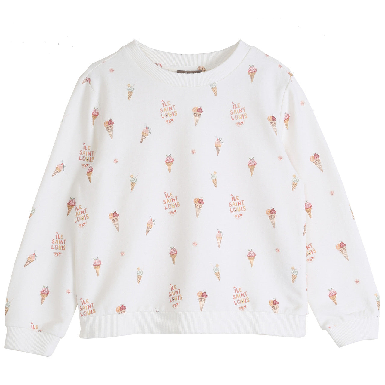 Emile et Ida Icecream Sweatshirt Q076