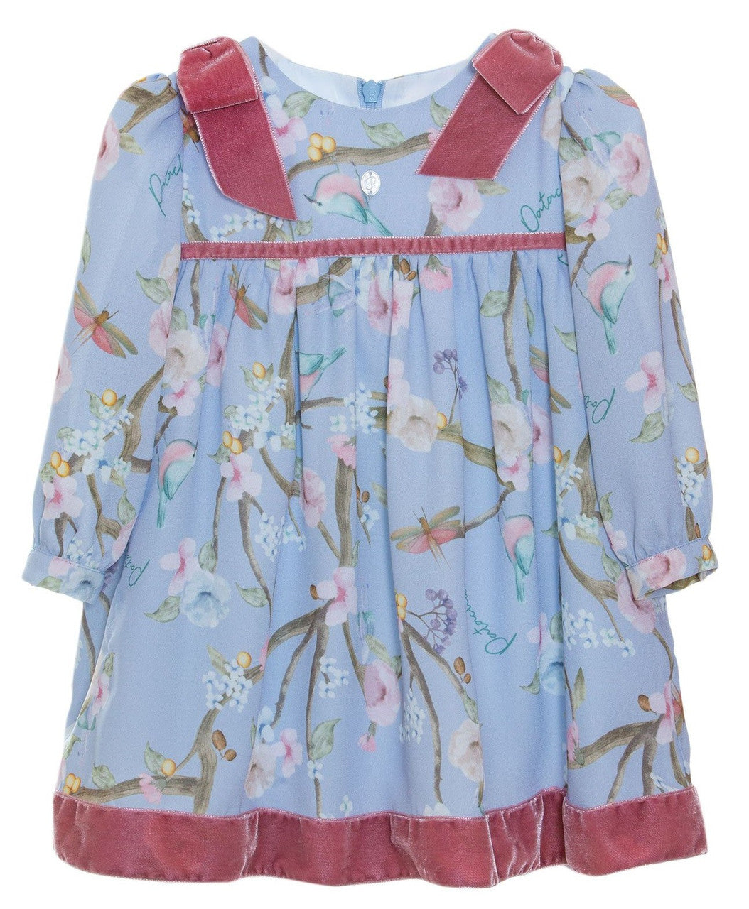 Patachou Blue Floral Dress 3733264 3Y Patachou Blue Floral Dress 3733264 3Y