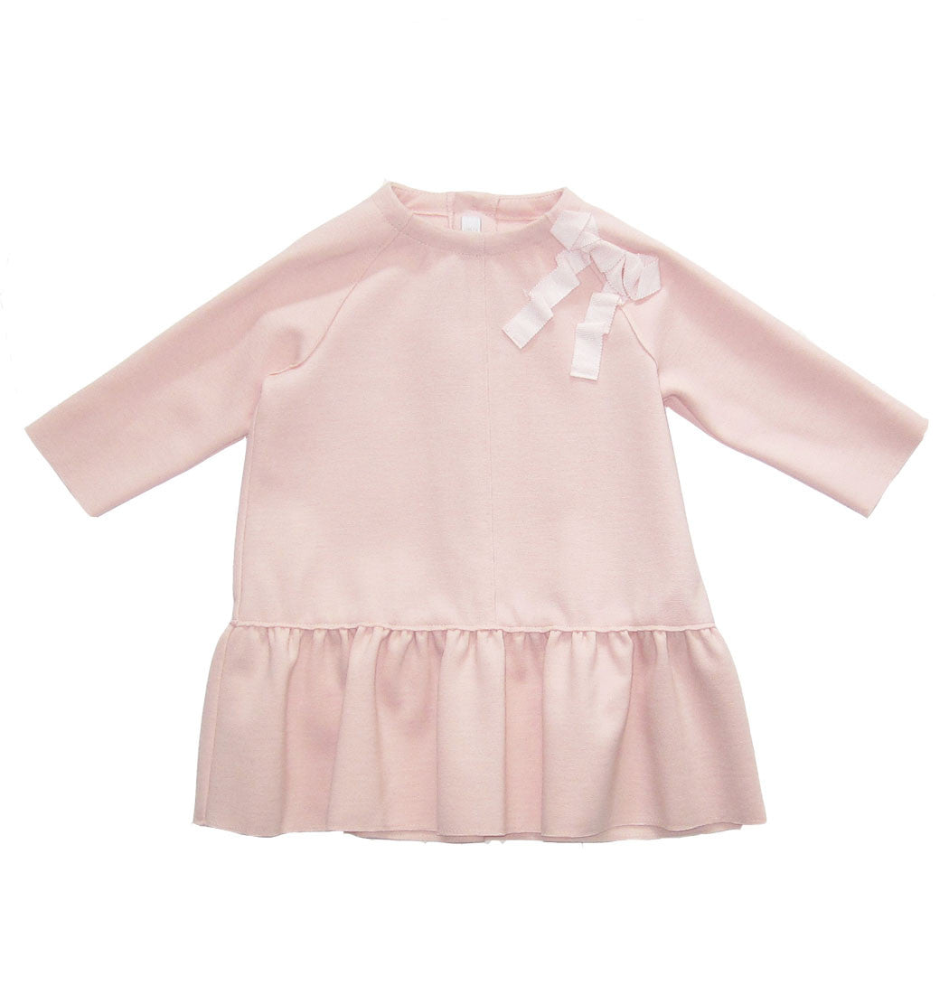 il gufo pink dress Il Gufo Younger Girls Pink Tulle Dress