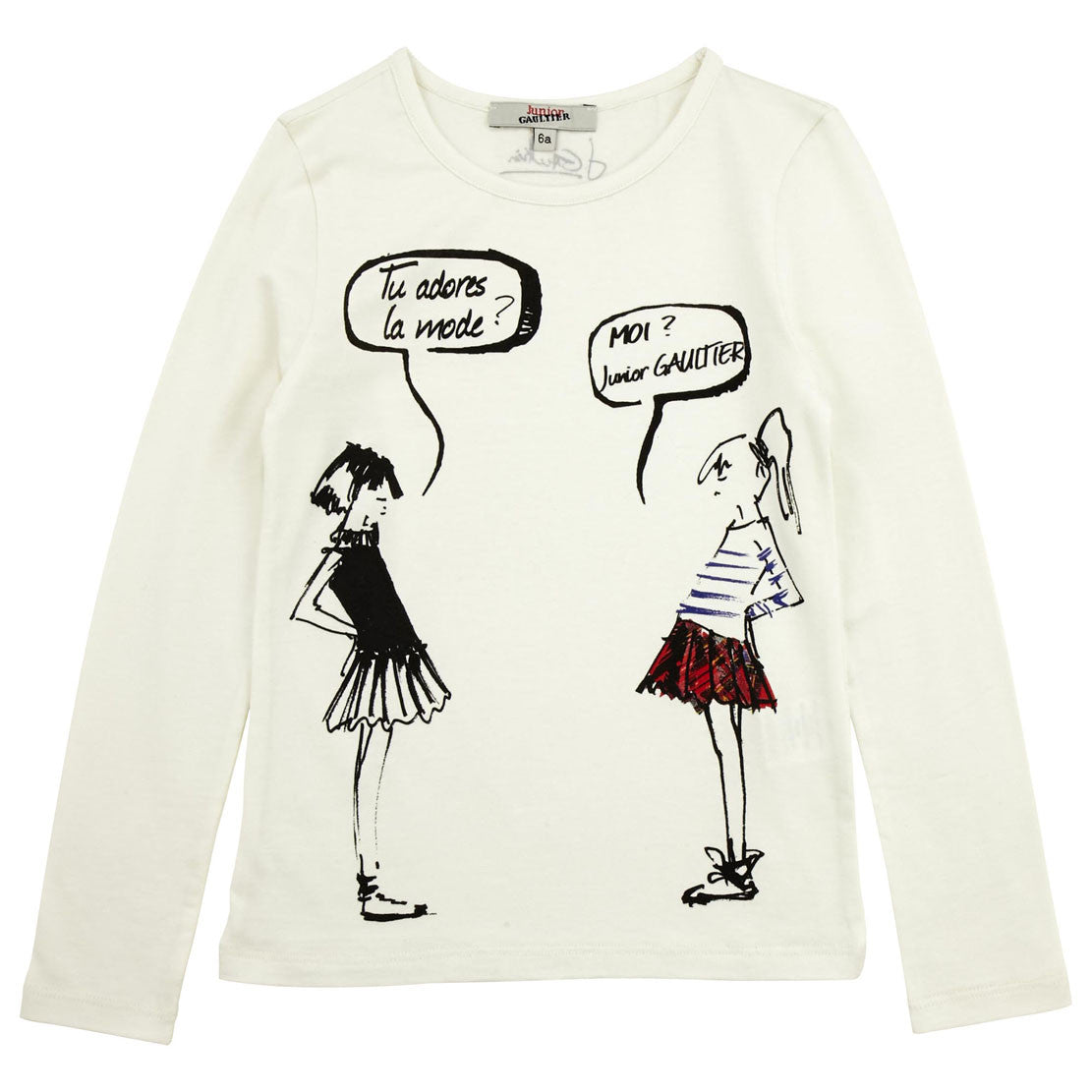 Junior Gaultier Tee 5e10104-11