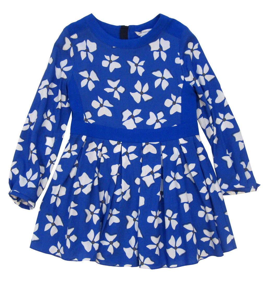 Little Marc jacobs bright blue flower dress. Le Petit Kids Little Marc jacobs bright blue flower dress. Le Petit Kids