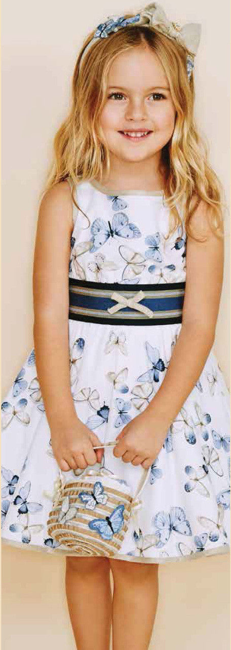designer girls dresses from monnalisa Monnalisa Butterfly Dress