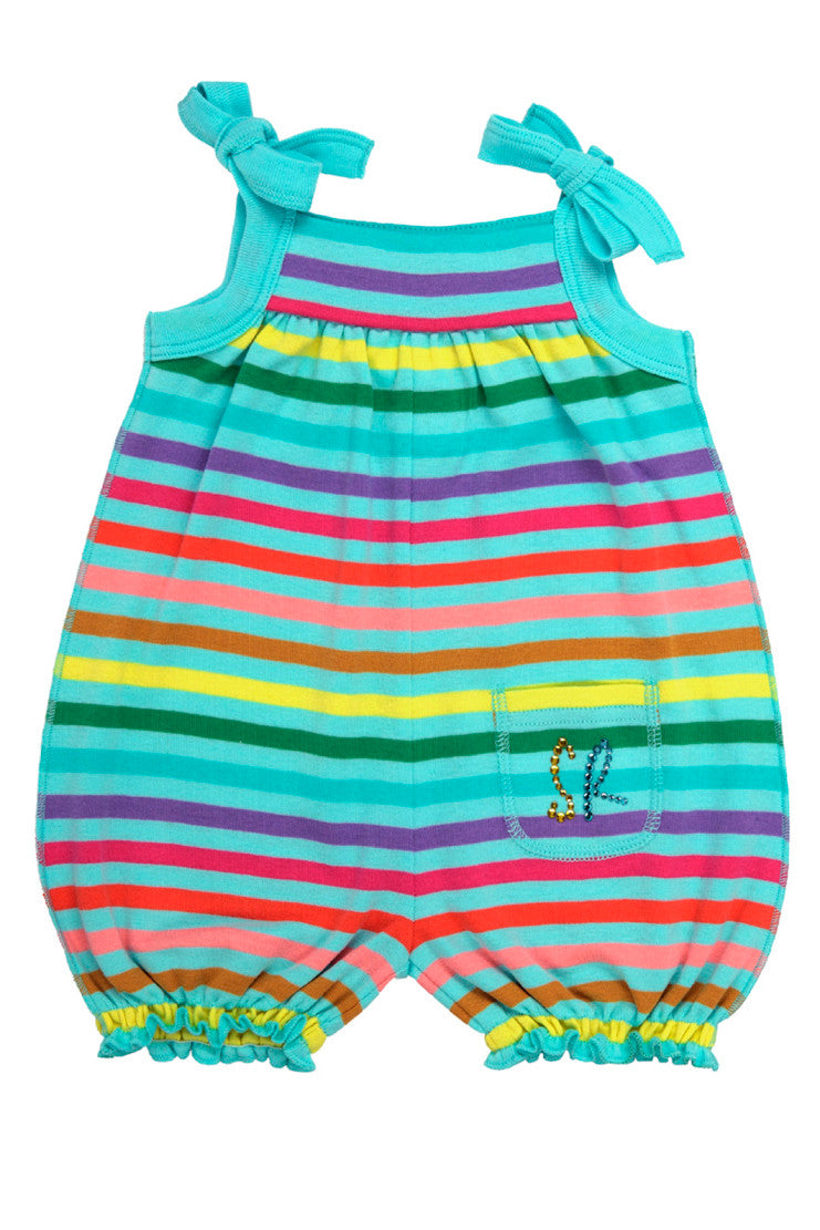 Rykiel Enfant Striped Romper
