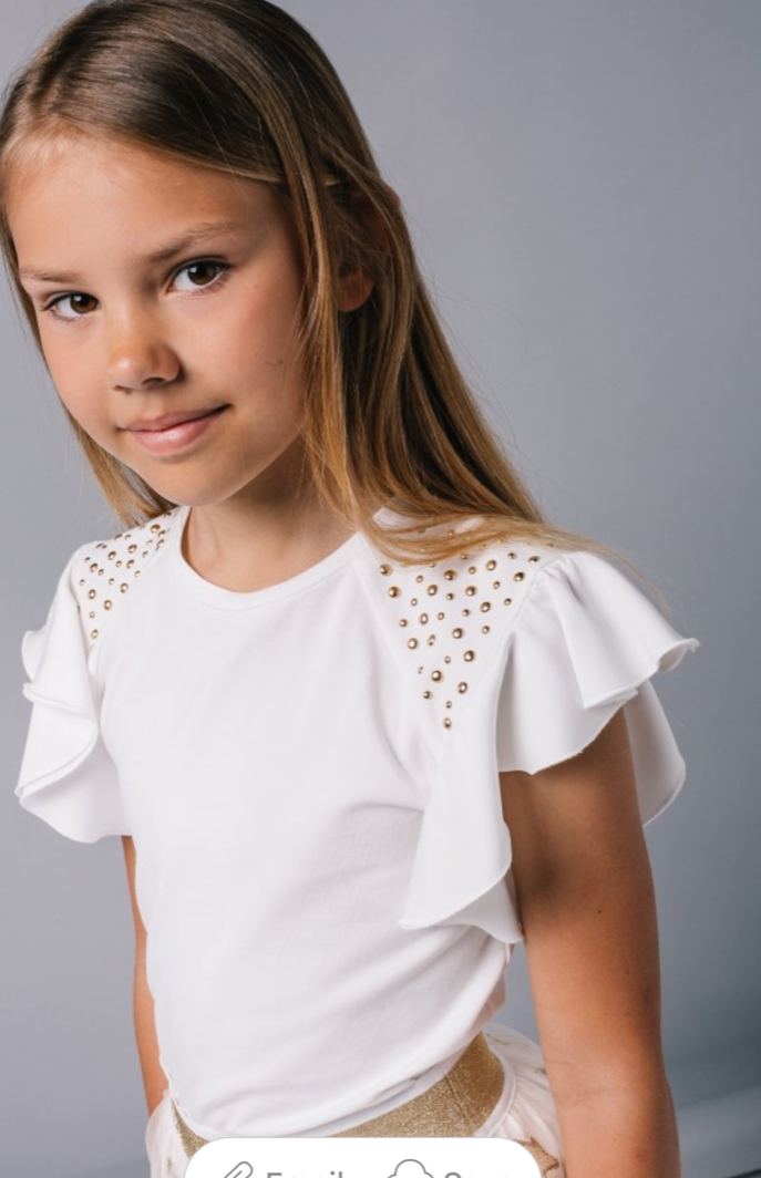 T-LOVE Embellished Top