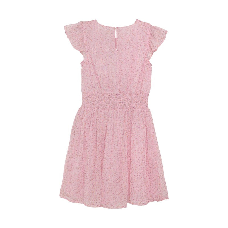 CREAMIE Girls Lurex Stripe Dress 822920 dress