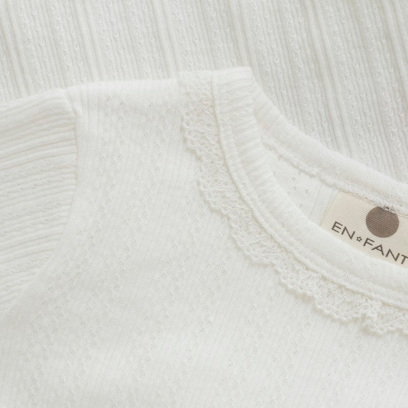 En Fant Girls Pointelle Bodysuit 210323