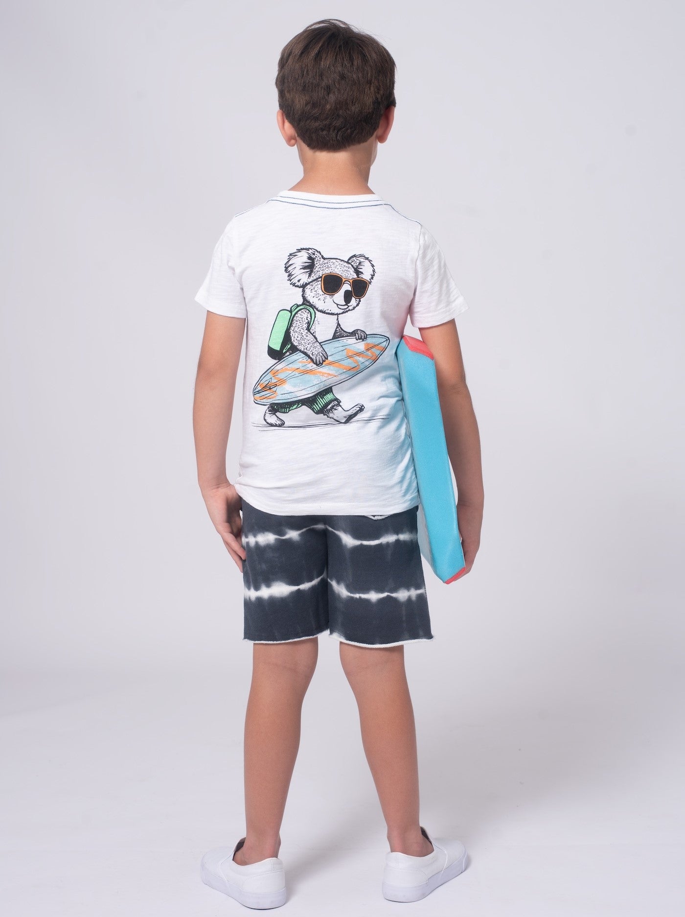 Appaman White Graphic Tee F1T5