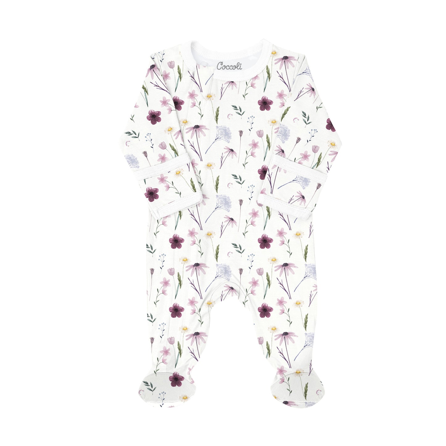 COCCOLI Floral Footie PZM5921