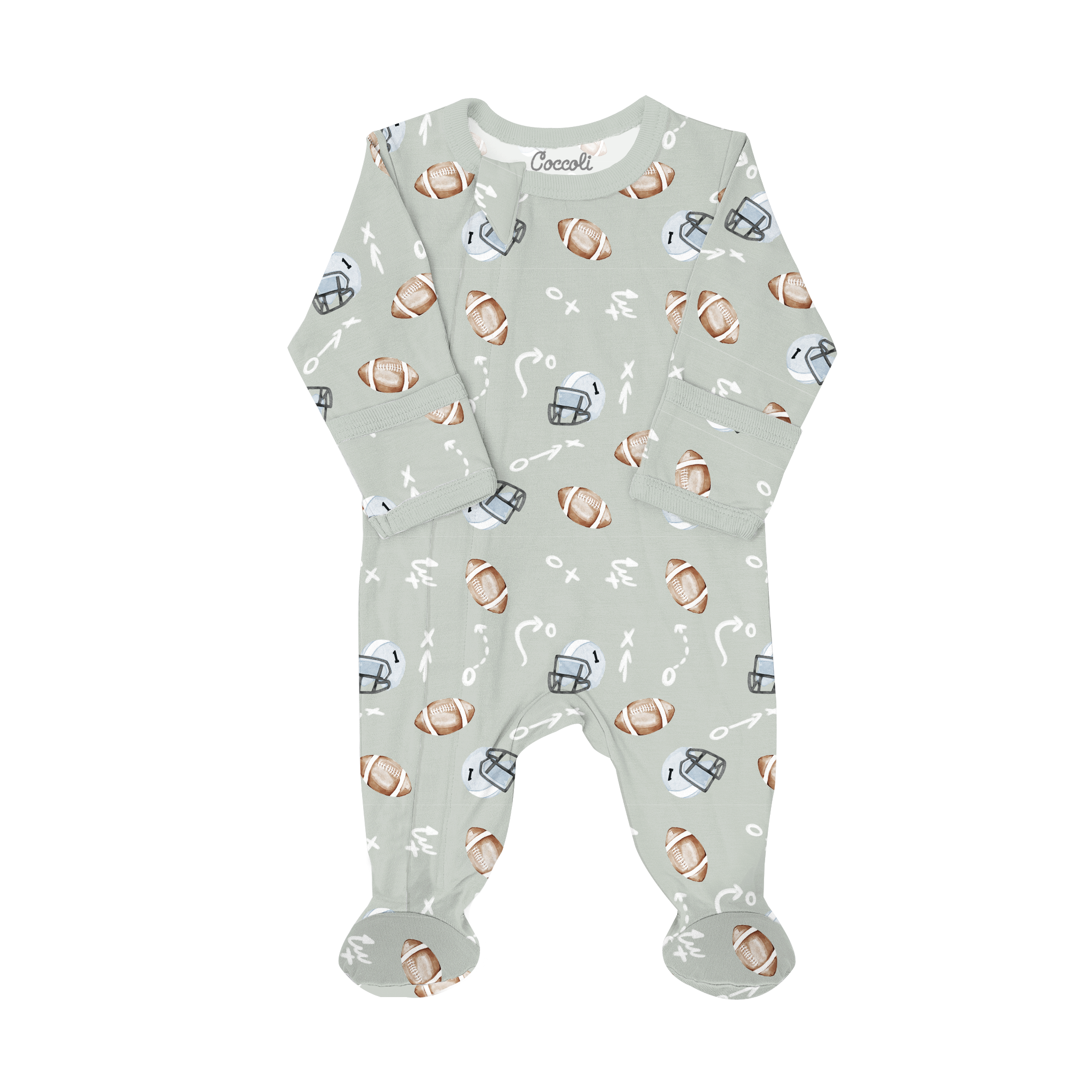 Coccoli Kid Short Sleeve Cotton TENCEL™ Modal Pyjama Trucks on Whisper main image 1